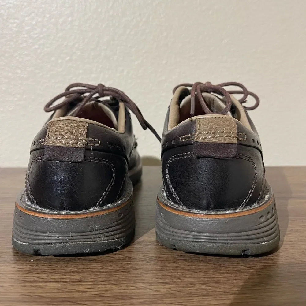 Merrell Dark Brown Leather Oxfords